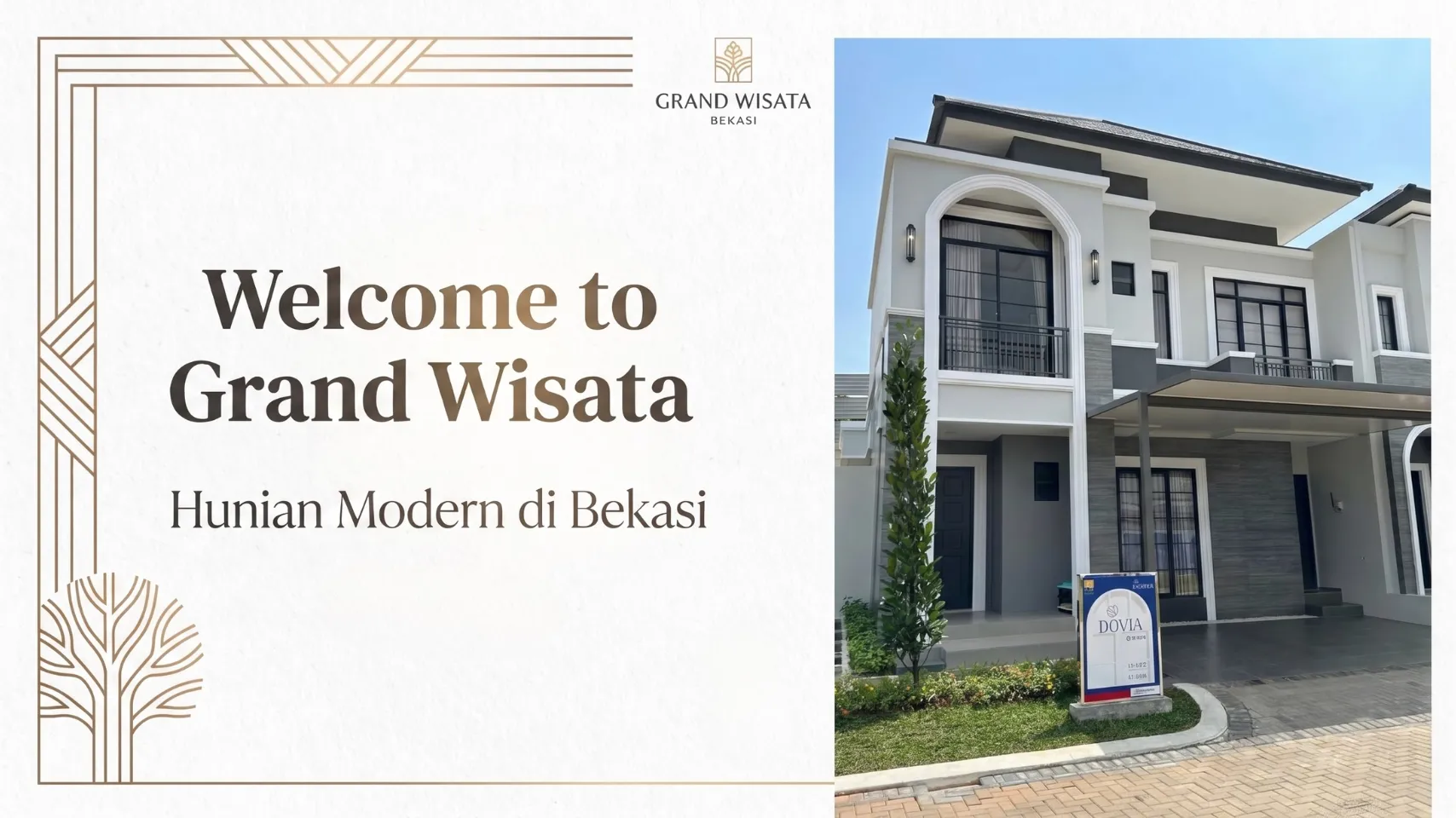 Kawasan hunian Grand Wisata Bekasi